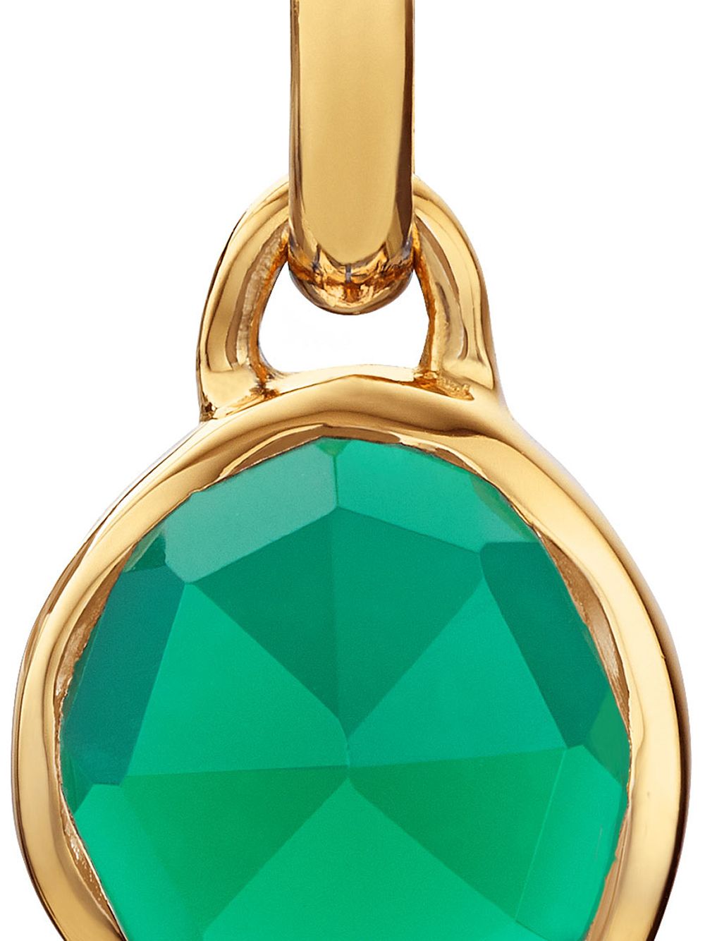 Monica Vinader Siren mini bezel pendant charm