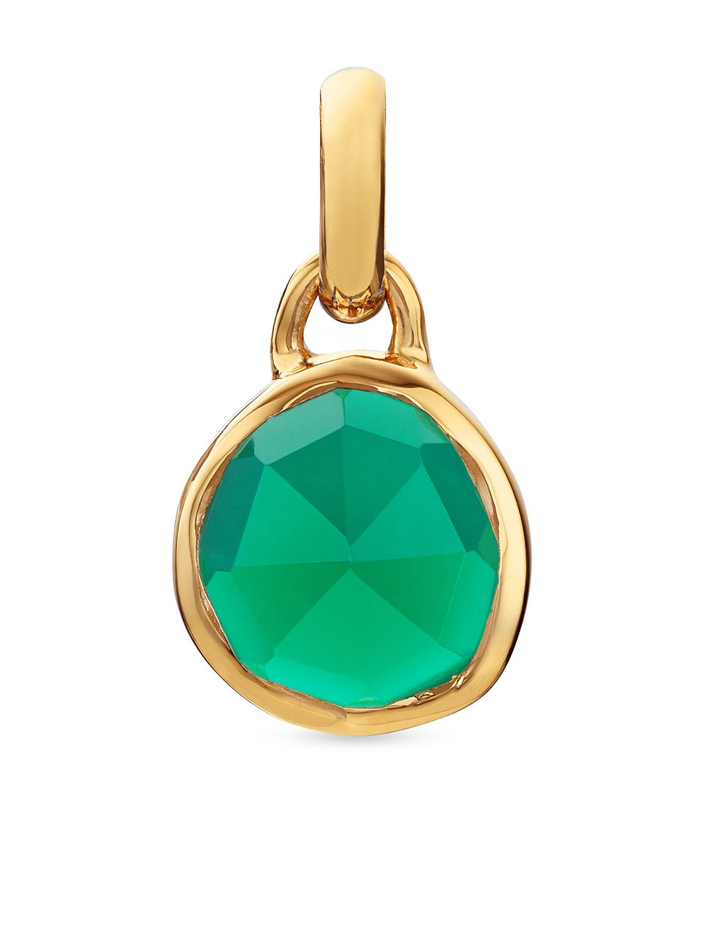 Monica Vinader Siren mini bezel pendant charm