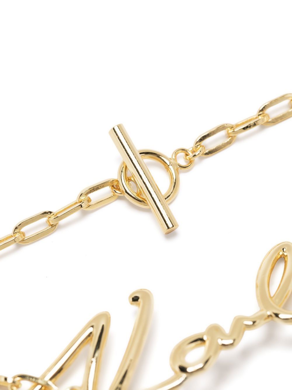 Karl Lagerfeld signature chain-link bracelet