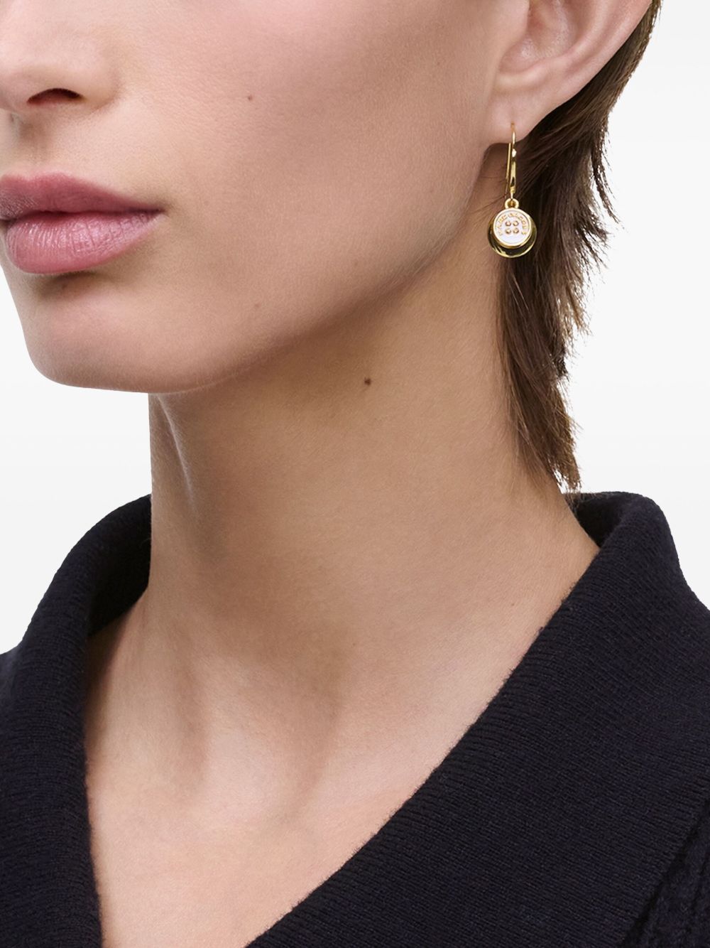 Marc Jacobs Button Drop earrings