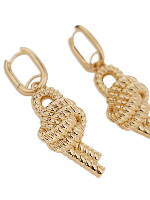 Rabanne Paco Rope earrings