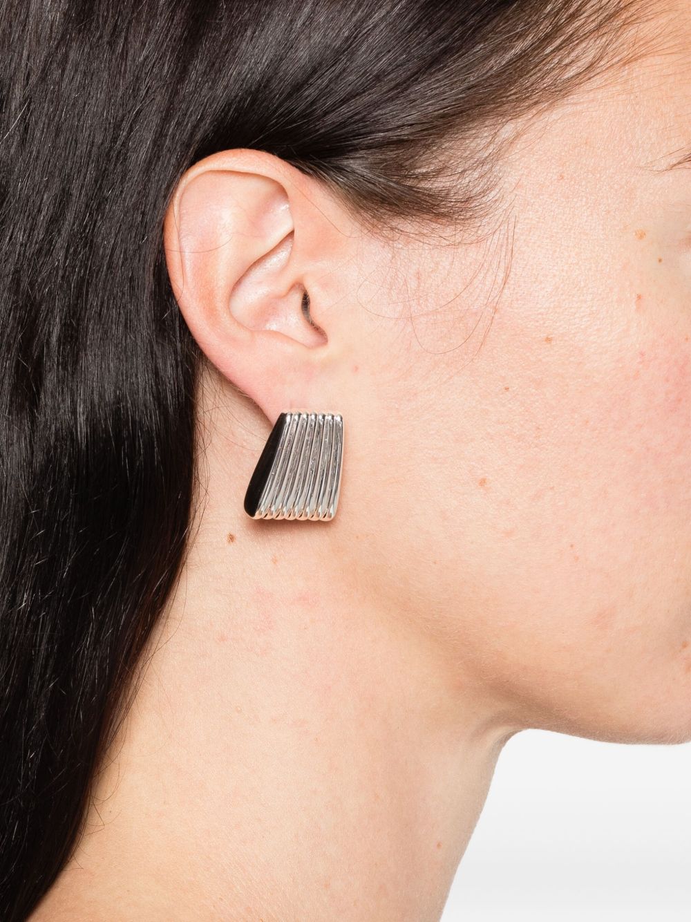 Heaven Mayhem ribbed earrings