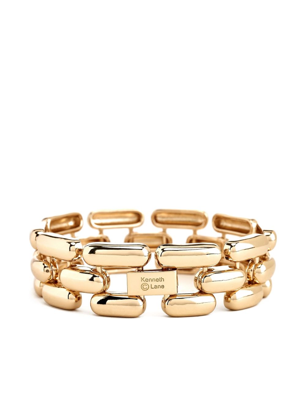 Kenneth Jay Lane cable-link bracelet