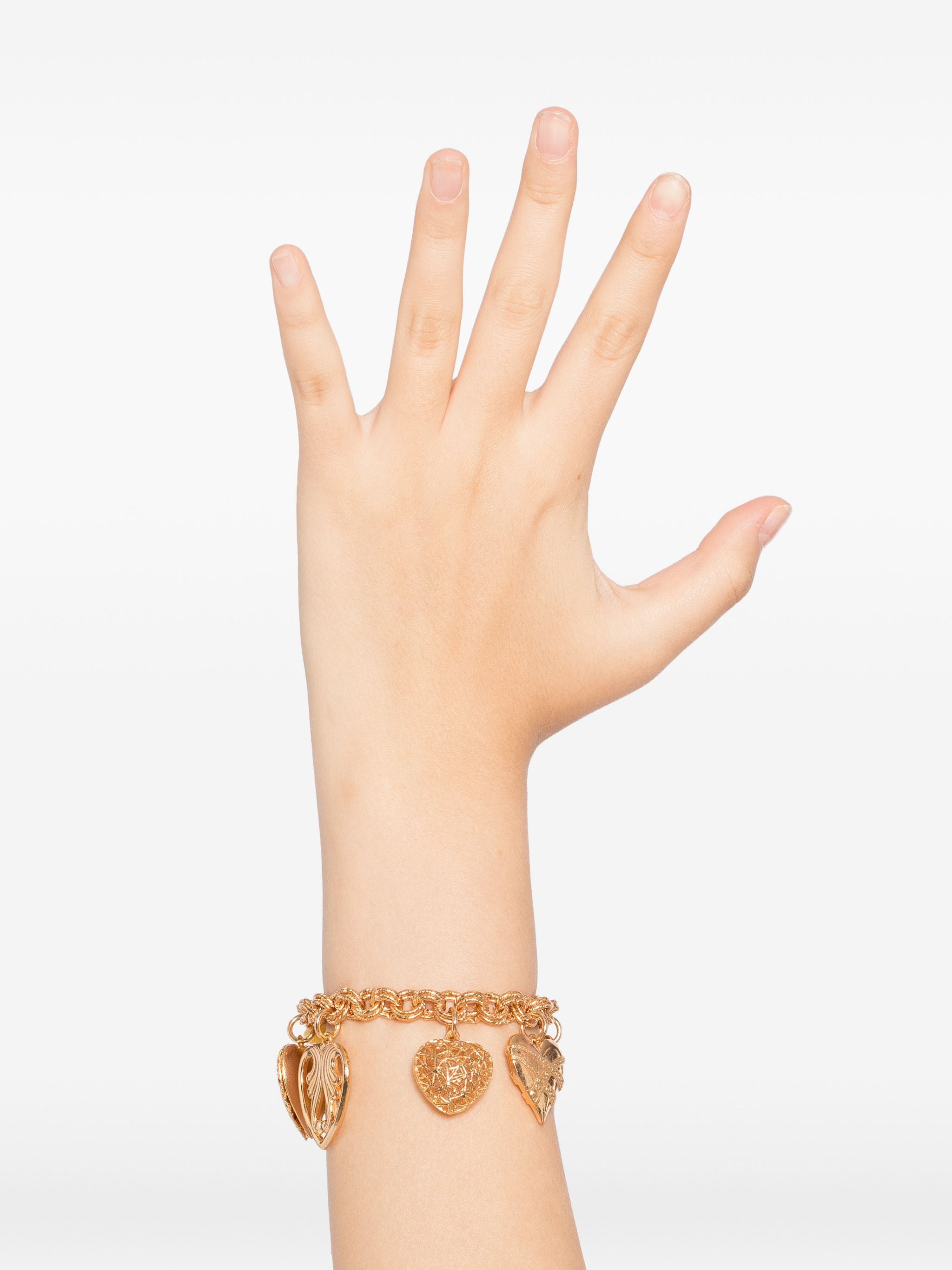 BLAKLACE heart charm bracelet